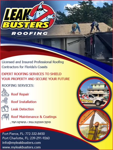 leak busters roofing|Leak Busters Roof Repairs 